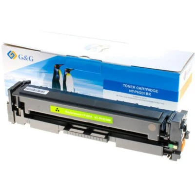 Afbeelding van G&amp;G CF400A compatibel met voor HP 201A Tonercartridge zwart 1 stuk(s) Huismerk