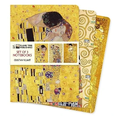 Afbeelding van Standard Notebook Collection Gustav Klimt Set of 3 Notebooks