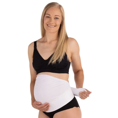 Afbeelding van Carriwell Buikband Overbelly Wit Maat S/M