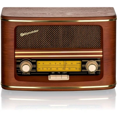 Afbeelding van Roadstar HRA 1500/N Retro Radio Persoonlijk Analoog Bruin