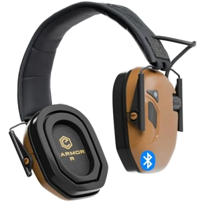 Afbeelding van Earmor M300T Elektronische gehoorbescherming met Bluetooth, gehoorbescherming, voor jagen en schieten, SNR isolatiewaarde, 29 dB, dynamische besturing van de