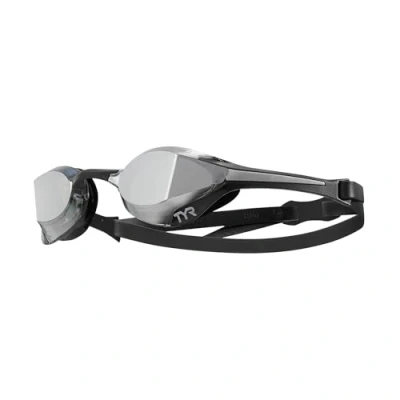 Afbeelding van TYR Tracer X Elite Racing Bril Spiegel Unisex Zilver/Zwart/Zilver, One Size