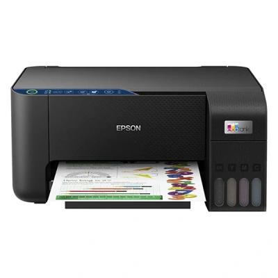Image de Epson EcoTank ET 2861 Imprimante multifonctions couleur jet d&#039;encre ITS A4 (support) jusqu&#039;à 10 ppm (impression) 100 feuilles Wi Fi, USB noir
