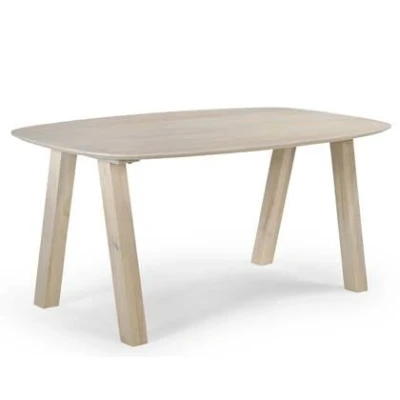 Afbeelding van Eettafel Deens Ovaal 240cm Naturel Mangohout Sensi Giga Meubel
