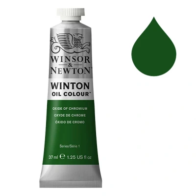 Image de Winsor &amp; Newton Winton peinture à l&#039;huile (37 ml) 459 oxyde de chrome