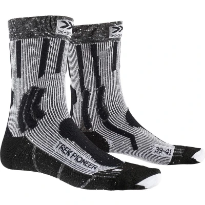 Afbeelding van X SOCKS Trek Pioneer uniseks sokken, zwart (opaal black/flocculus white)