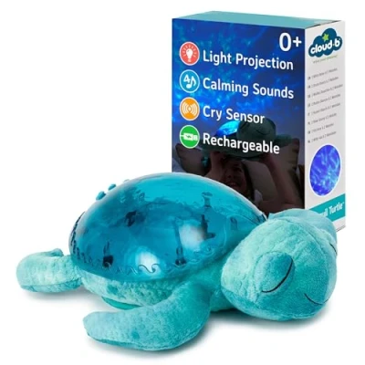 Image de Veilleuse peluche Tranquil Turtle Aqua