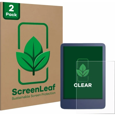 Afbeelding van ScreenLeaf Screenprotector voor Amazon Kindle Reader 2022 / 2024 Duurzame schermbescherming Folie Beschermfolie transparant (2 Stuks)