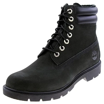 Afbeelding van Timberland 6 Inch Basic Herenlaarzen Laarzen Waterdicht zwart Nubuck