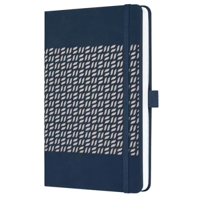 Afbeelding van Weekagenda Impress A5 2025 (NL/FR/EN/DU) midnight Blue Hardcover