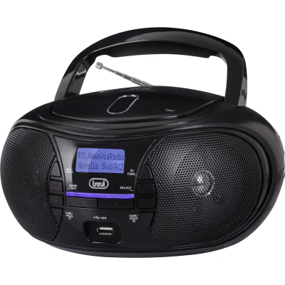 Afbeelding van Trevi Cmp 581 Radio Analoog &amp; Digitaal Zwart