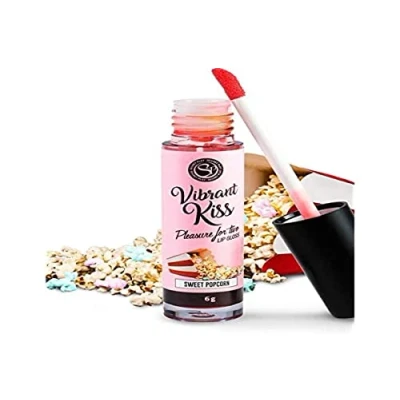 Afbeelding van Secret Play Gloss Vibrant Kiss Popcorn Smaak 6 g