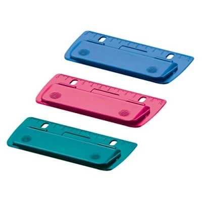 Image de Herlitz 50015832 Mini perforatrice de poche pour classer et voyager, pas choix possible. Couleurs assorties