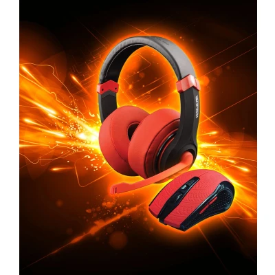 Afbeelding van Dragonwar Comboset 2in1 Gaming Headset + Muis Rode Editie