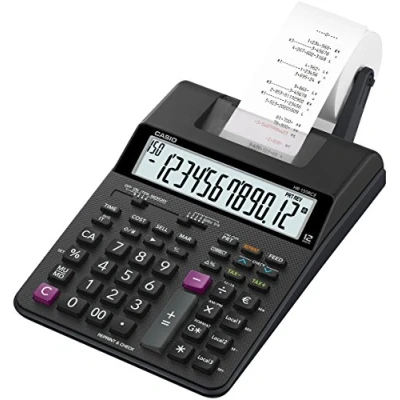 Afbeelding van Casio HR150RCE + adapter rekenmachine semi professionele printer