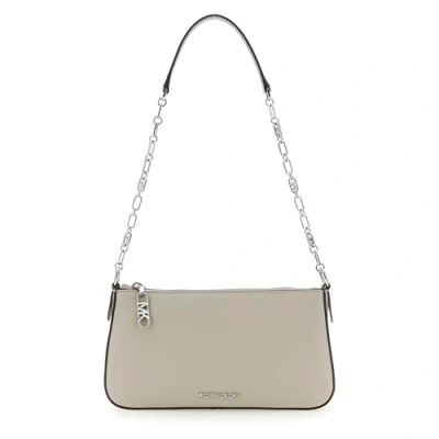 Afbeelding van Michael Kors Empire Chain Pouchette Handtas, Dames, Maat: One Size, Light sand