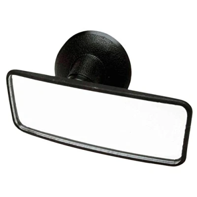 Afbeelding van Car Plus Achteruitkijkspiegel Met Zuignap 120 X 45 Mm Zwart