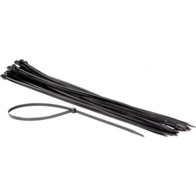 Afbeelding van Set met nylon kabelbinders 8.8 x 750 mm zwart (50 st.) Velleman