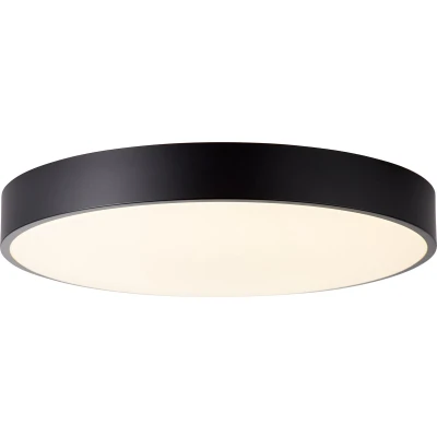 Afbeelding van Brilliant G80570A76 Slimline LED plafondlamp vast ingebouwd Zwart, Wit
