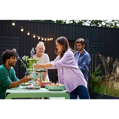 Afbeelding van Mepal Silueta Saladebestek 2 delig Nordic White Wit Bestek