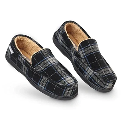 Afbeelding van Dunlop Pantoffels voor heren, Zwart en Grijs