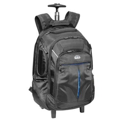 Afbeelding van PEDEA Business rugzak trolley&quot;Premium&quot; laptop tot 17,3 inch (43,9 cm) met overnachtingsvak en wielen, zwart