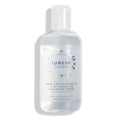Afbeelding van Lumene Pure Arctic Miracle 3 in 1 micellair reinigingswater 250 ml