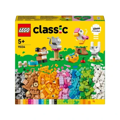 Afbeelding van LEGO 11034 Classic Creatieve huisdieren Dieren Speelgoed Set