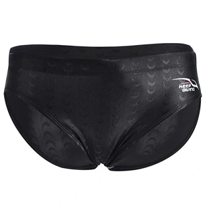 Afbeelding van zwembroek voor heren, korte zwembroek, sport, ademend, sneldrogend, waterdicht, zwemshorts,