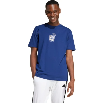 Afbeelding van adidas Sportswear Lounge Drink Graphic T shirt Heren Blauw S