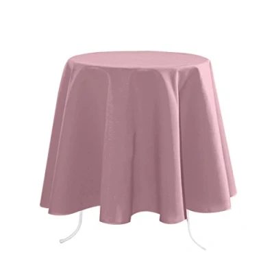 Afbeelding van Lovely Casa tafelkleed afmetingen 145 x 300 cm 100% polyester kleur poeder model Nelson rechthoekig wasbaar op 30 C buitengewone kwaliteit