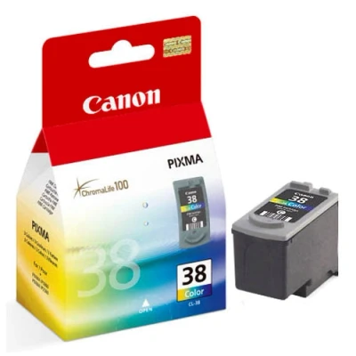 Image de Canon CL 38 couleur (cyan, magenta, jaune) originale cartouche d&#039;encre