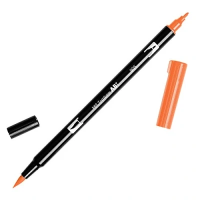 Afbeelding van Tombow ABT dubbele brushpen red 905