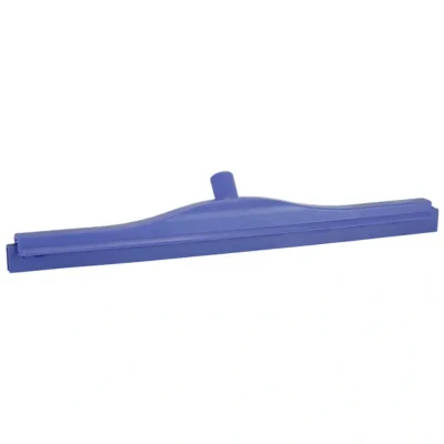 Afbeelding van Vikan Vloertrekkers Met Vaste Nek Full Colour Hygiëne Vloertrekker Polypropyleen En Tpe Rubber 60cm Breed Paars