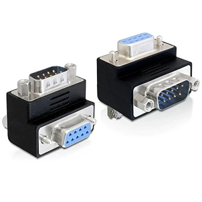Afbeelding van Delock Adapter Sub D 9 Pin Stecker &gt; Buchse 270 gewinkelt