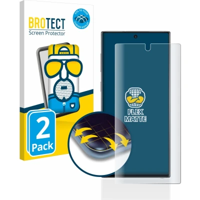 Afbeelding van BROTECT Screenprotector voor Samsung Galaxy Note 10 Folie Beschermfolie matte volledig dekking (2 Stuks)