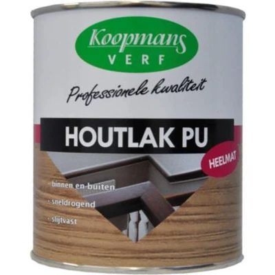 Afbeelding van Koopmans Houtlak PU Mat 0,75 ltr Huis &amp; Interieur