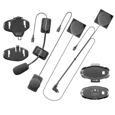 Afbeelding van INTERPHONE 40 mm Audio Kit Complete audioset Professionele HiFi stereo Luidspreker Voor , Tower, Sport, Stedelijk, Link