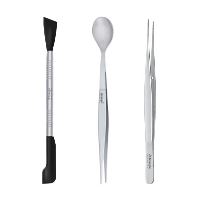 Afbeelding van Triangle Garneerset Final Touch 17 cm RVS 3 delig Luxe Keuken