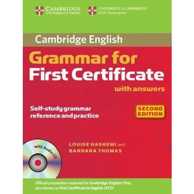 Afbeelding van Cambridge Grammar for First Certificate With Answers and Audio CD