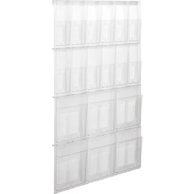 Afbeelding van Helit H6812302 presentatiedisplay Wandmontage Transparant