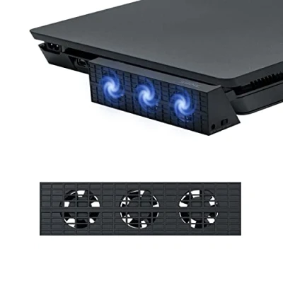 Afbeelding van Mcbazel PS4 Slim Koelventilator, Auto Temperature Control Koelventilator voor Gaming Console