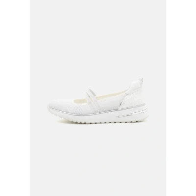 Afbeelding van Marco Tozzi Ballerina&#039;s, Dames, Maat: 41, White Imitatieleer/ textiel