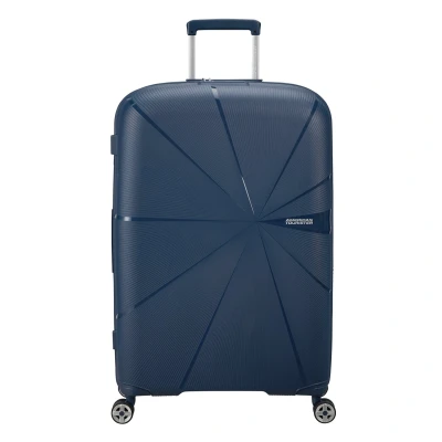 Afbeelding van American Tourister Starvibe Spinner 77 EXP navy Harde Koffer