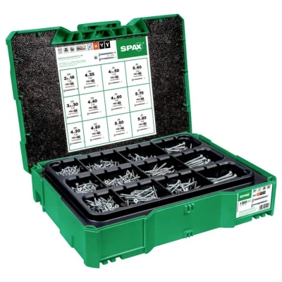 Afbeelding van SPAX 5000009172009 Combi schroeven assortiment 1 set(s)