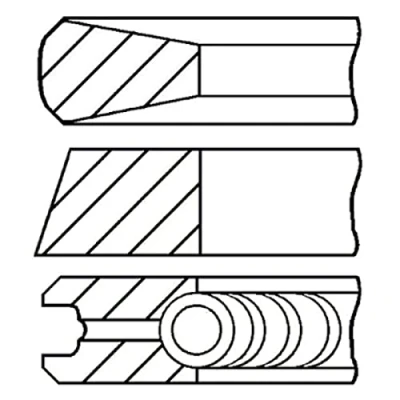Afbeelding van Goetze Engine Zuigerveren 08 103207 00