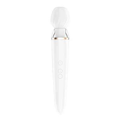 Afbeelding van Satisfyer Dubbele Wandvibrator Wit