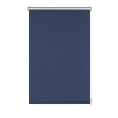 Afbeelding van Gardinia Easyfix 254 Thermisch rolgordijn, polyester, blauw, 100 x 150 cm