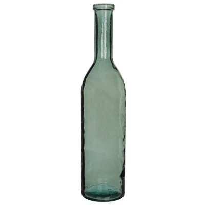 Afbeelding van Rioja Fles Vaas H100 x Ø21 cm Gerecycled Glas Groen