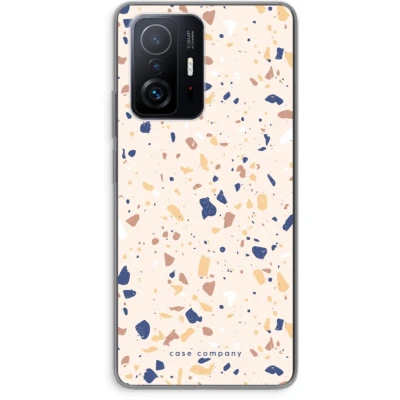 Afbeelding van Case Company® hoesje geschikt voor Xiaomi 11T Pro Terrazzo N23 Soft Cover Telefoonhoesje Bescherming aan alle Kanten en Schermrand